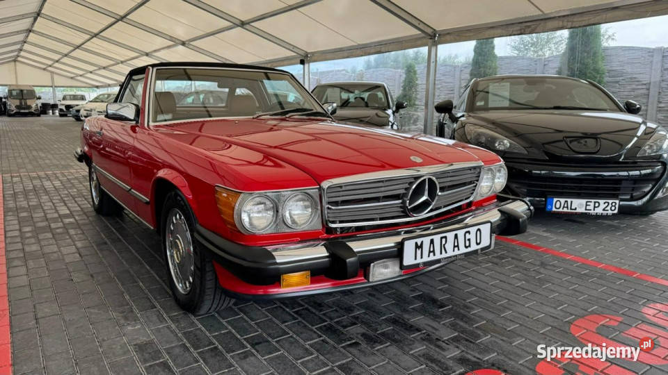 Mercedes SL 560 Mercedes sl 560 R107 19721989 Zduńska Wola