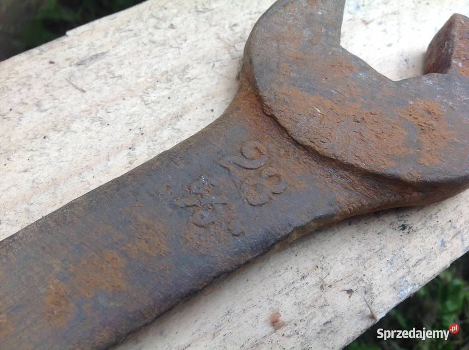 Stary Klucz Metalowy Płaski Nowa Sól