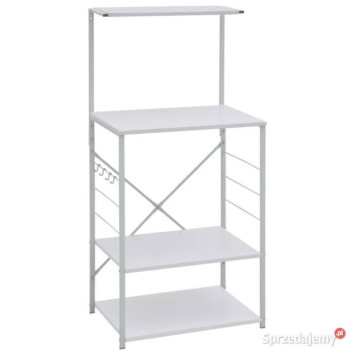 Szafka na mikrofalówkę biała 60x396x123 WM288240 Warszawa sprzedam