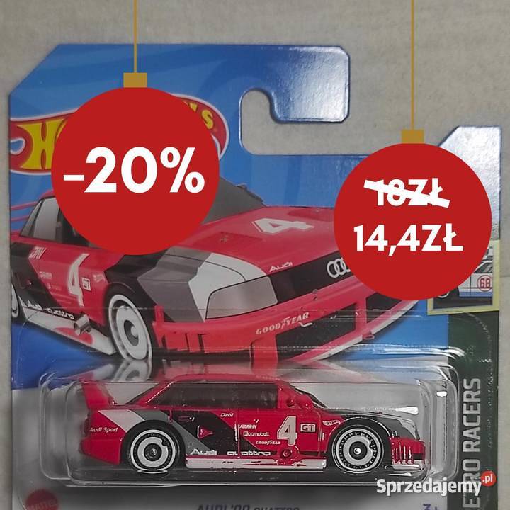 Hot Wheels Audi 90 Quattro 077250 Mattel Poznań sprzedam
