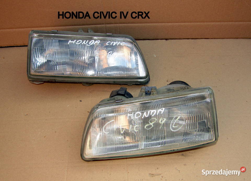 LAMPA PRZEDNIA LEWAPRAWA HONDA CIVIC IV CRX Mysłaków