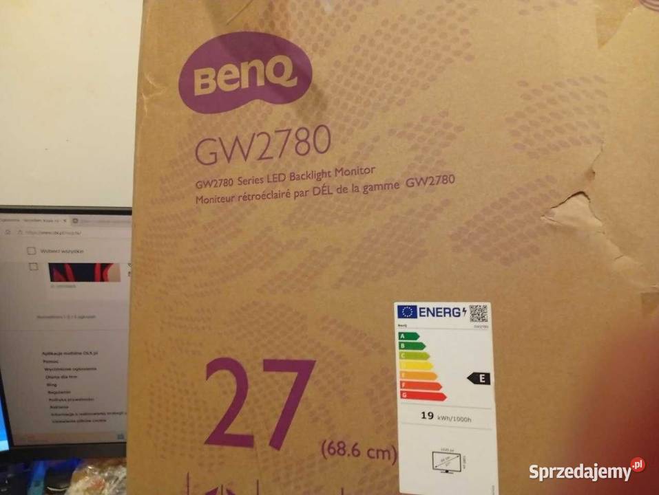 Monitor BenQ GW2780 27 IPS Full HD Flickerfree Kraków sprzedam