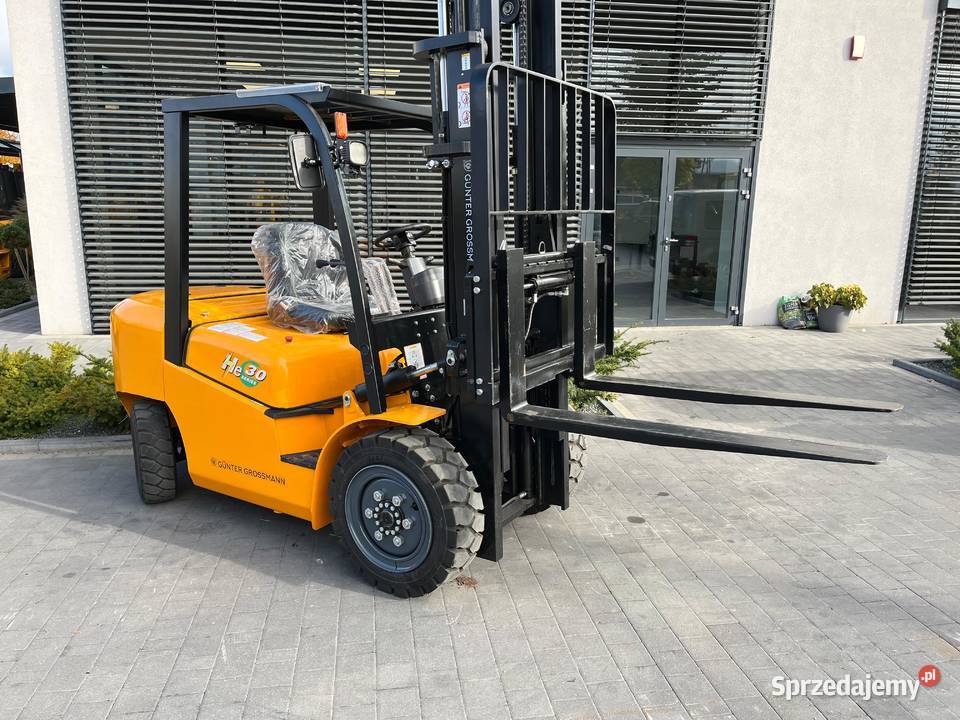 Elektryczny wózek widłowy 3T 33m Gunter mazowieckie Ciechanów