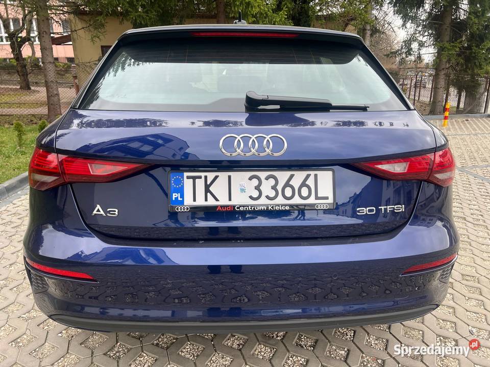 Audi A3 Sportback 30 TFSI 110 2022 19 386 Busko-Zdrój
