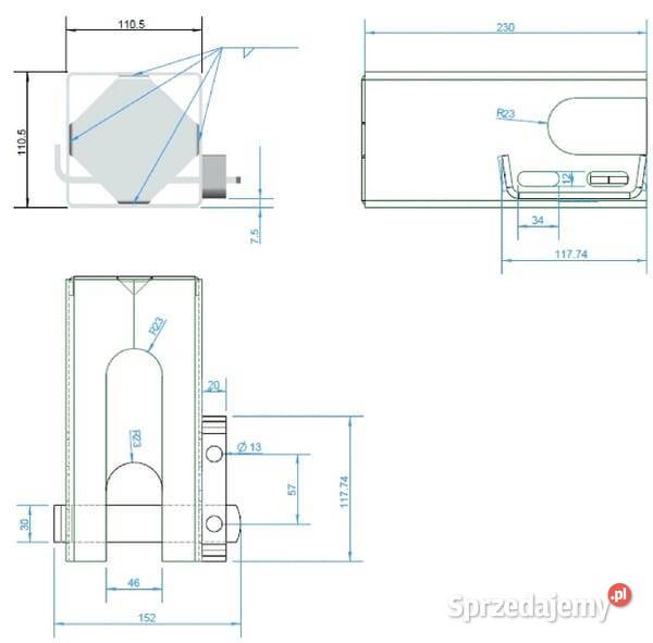 Zabezpieczenie antywłamaniowe kpl K230 małopolskie Kamionna