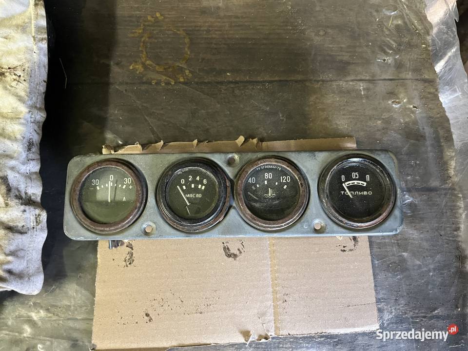 Zegary Uaz 469 469B 452 terenowe Wyposażenie elektryczne