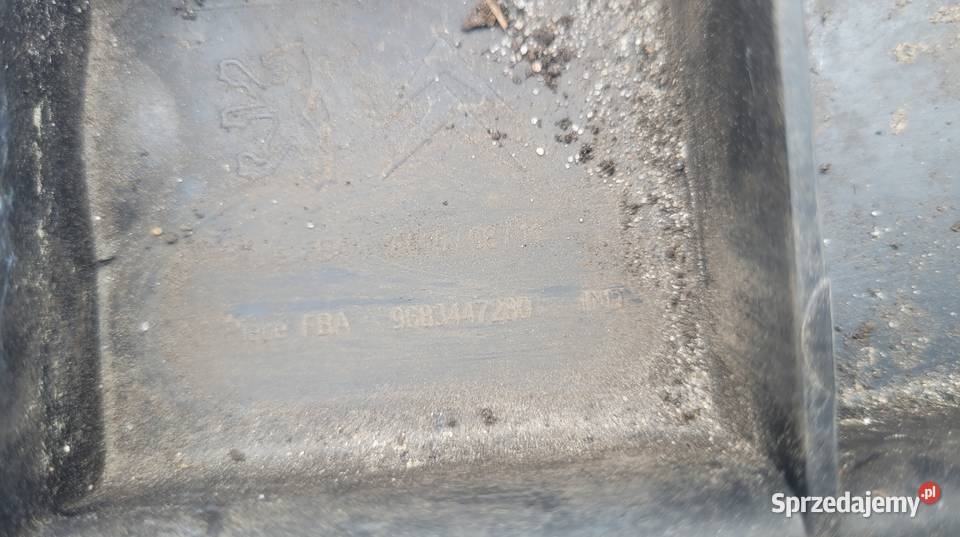 Citroen C3 II DS3 OSŁONA PŁYTA POD ZDERZAK śląskie Ruda Śląska