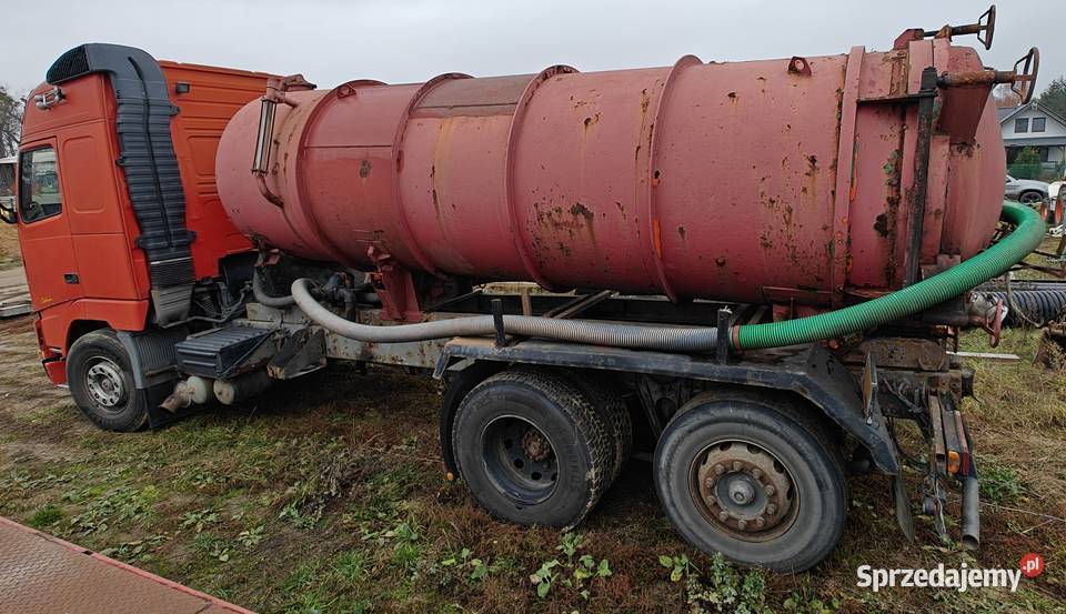 samochód asenizacyjny VOLVO FH12 Rok produkcji 1999 Murowana Goślina sprzedam