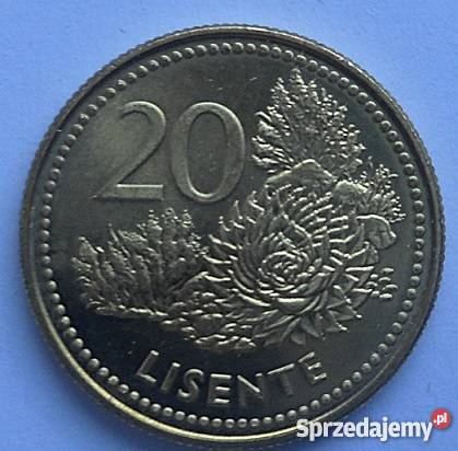 LESOTHO20 LISENTE1998 r FLORA mazowieckie