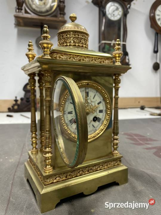 Piękny francuski zegar z mojej kolekcji sprawny