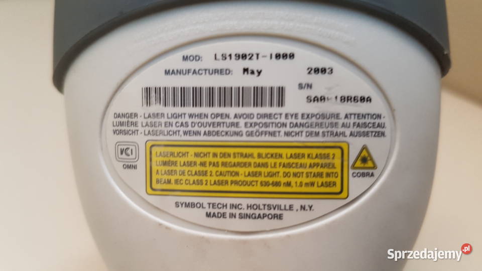 Czytnik kodów kreskowych Symbol LS1902T1000 lubelskie Lublin