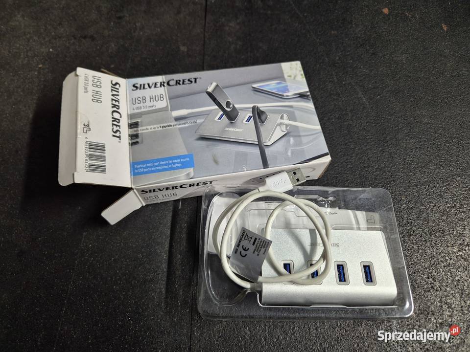silvercrest usb hub 4 porty 5gbits Ruda Śląska