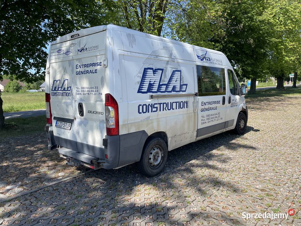 SprawnyBusFiatDucato23MultiJetBrygadowka6OsobMożZ Rok produkcji 2007