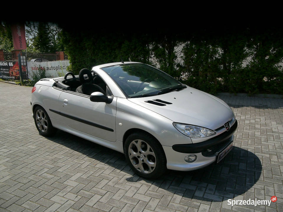 Peugeot 206 CC Cabrio 16b Stan b bez rdzy i garażowany Częstochowa