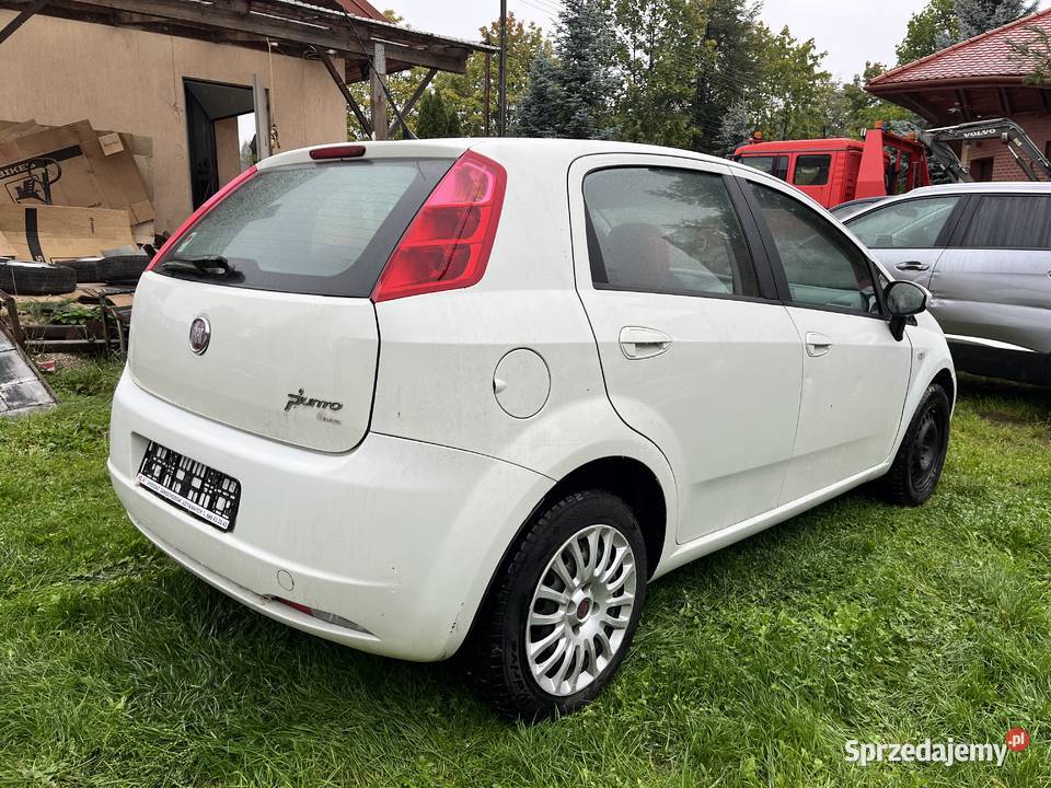 Fiat Grande Punto Skórzane czerwone siedzenia małopolskie Brzesko