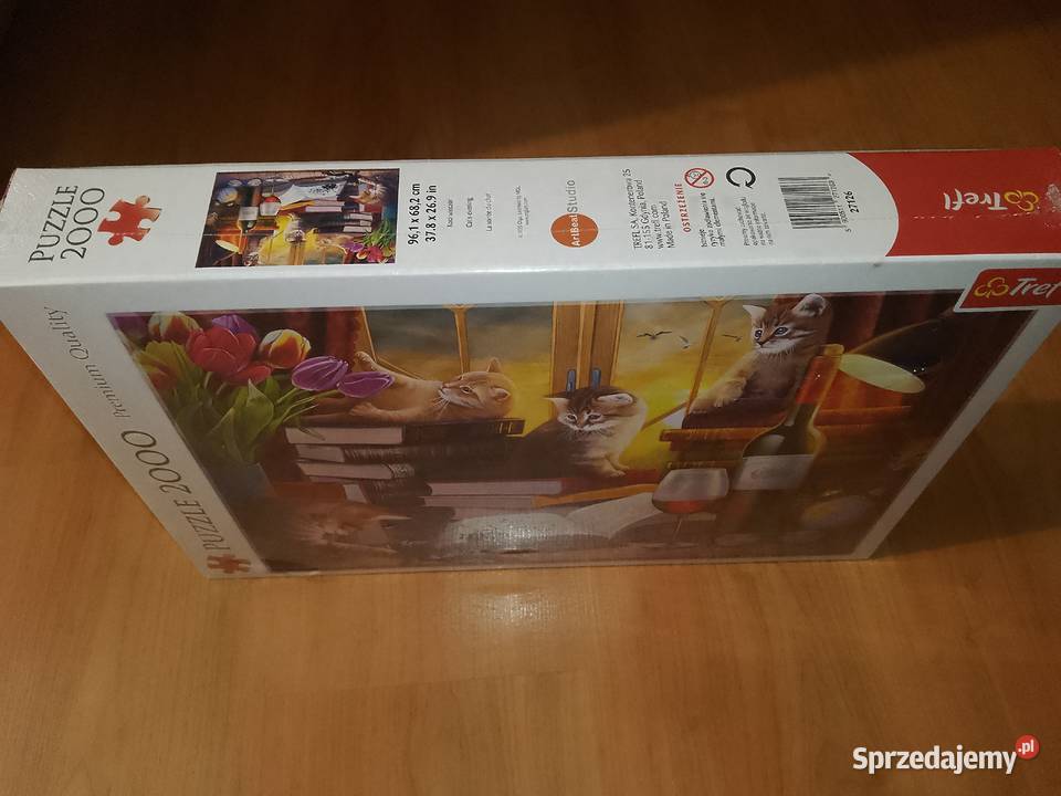 Puzzle Trefl 2000 Koci wieczór 100 x 70 NOWE Trefl Wrocław