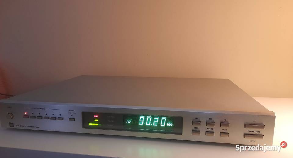 Tuner Dual CT 1450 Slim Line silver śląskie Piasek sprzedam