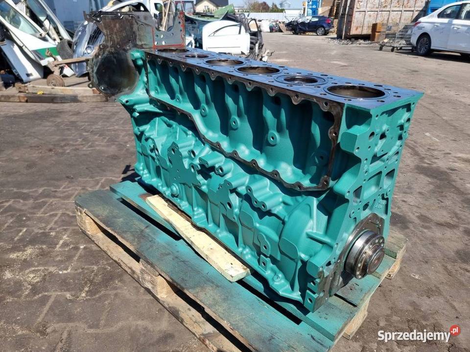 SILNIK DÓŁ WAŁ TŁOKI BLOK VOLVO FH 500 D13 2018 Lipno