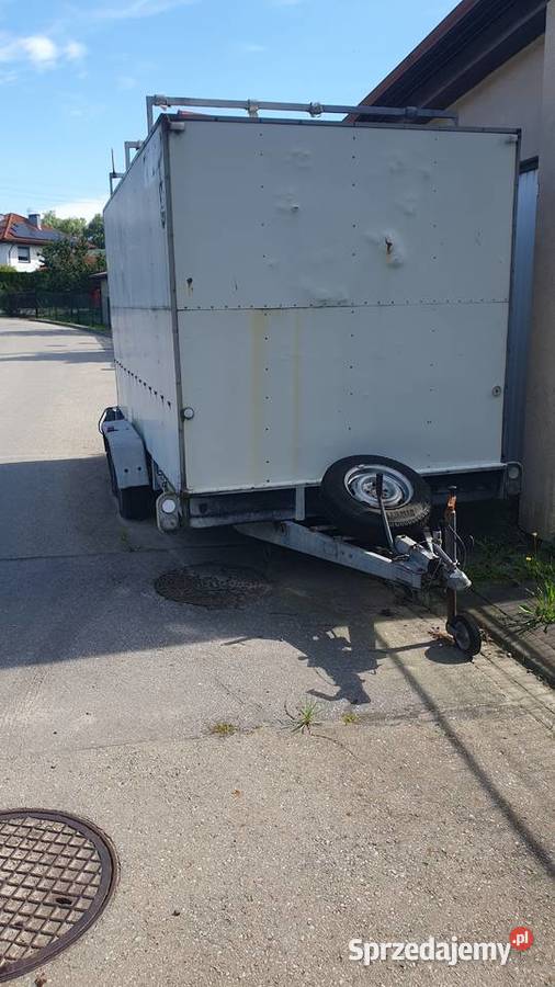 Sprzedam przyczepe bagażową towarowe Kraków sprzedam