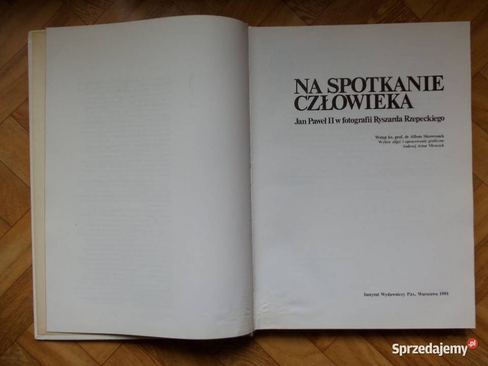 Na spotkanie człowieka Jan Paweł II w album, atlas opolskie Głuchołazy