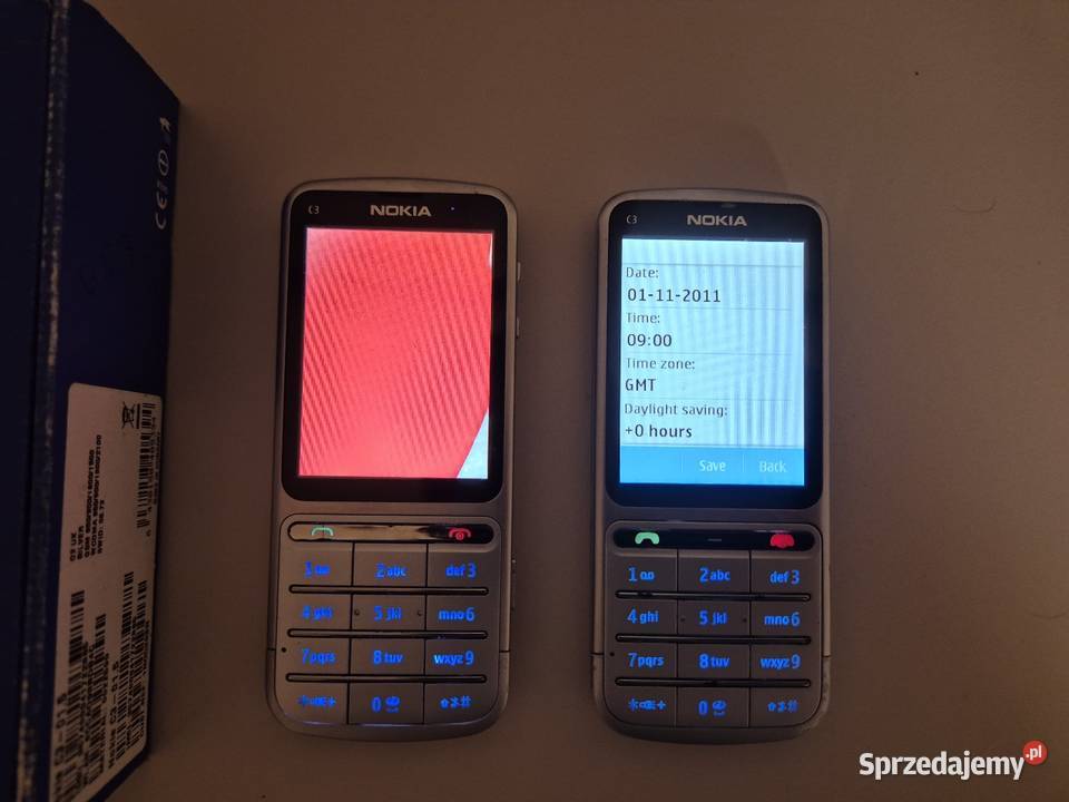 3x nokia c3 sprawne Serokomla
