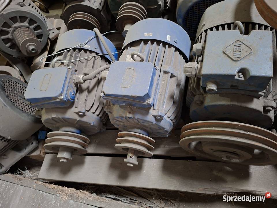 Silniki przemysłowe z kołami pasowymi Jaworzyna Śląska