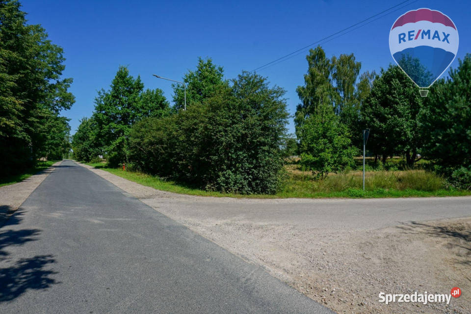 Działka budowlana 1018m2 Grądy k Żyrardowa sprzedam
