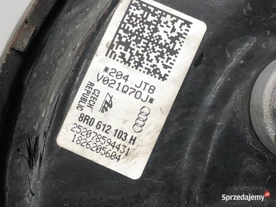 SERWO HAMULCOWE AUDI Q5 8R 8R0612103H SUV 0817