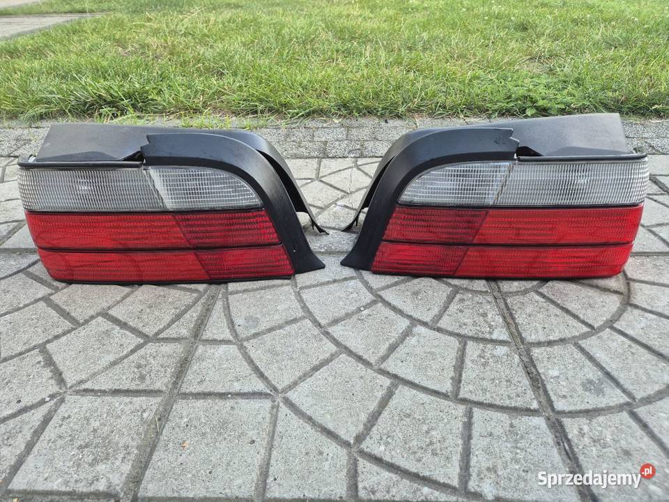 BMW e36 coupe cabrio lampy tylne mpakiet biały osobowe Łódź sprzedam