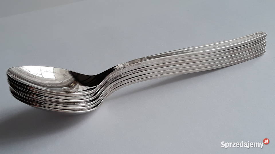 Posrebrzane łyżeczki do herbaty ARES EROS Hefra Dąbrowa Górnicza