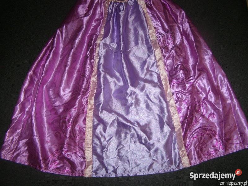 Strój kostium przebranie ROSZPUNKA ZAPLĄTANI 78 mazowieckie Siedlce