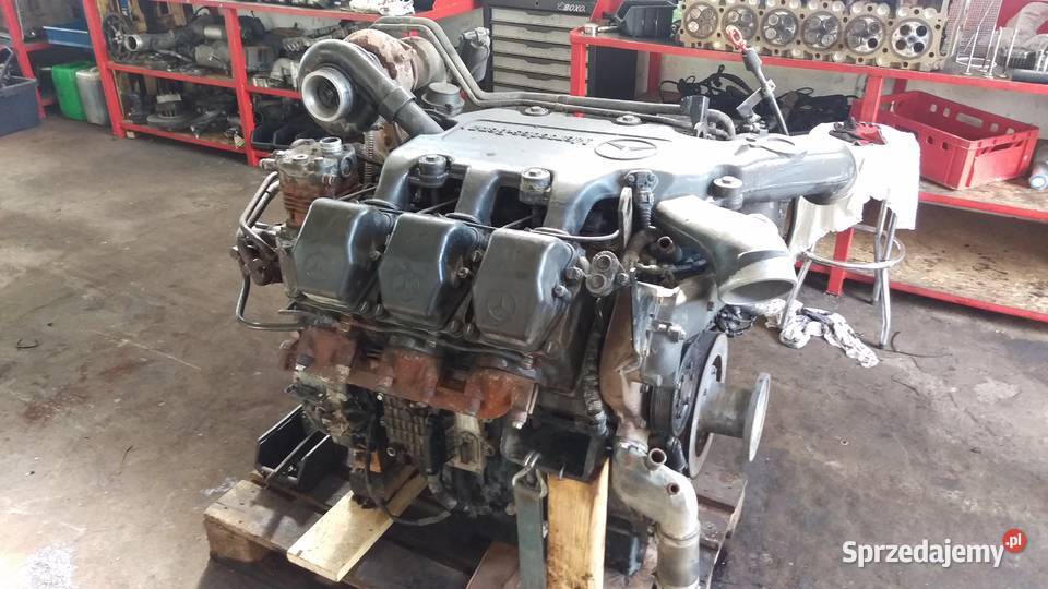 CZĘŚCI Silnik Mercedes Actros MP2 MP3 OM501 V6