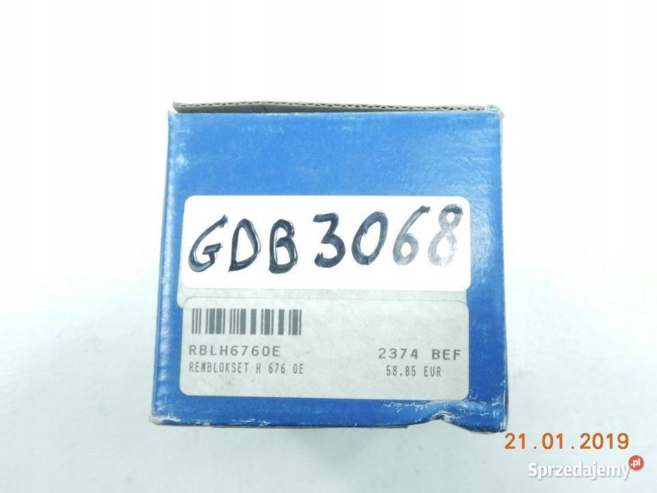 KLOCKI HAMULCOWE SUBARU VIVIO 9295