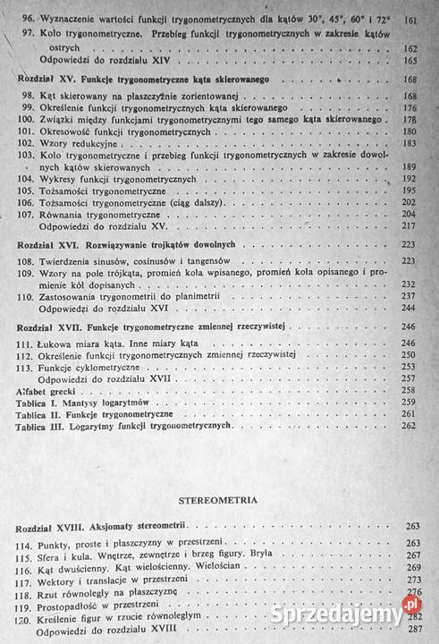 Matematyka kandydatów na wyższe uczelnie Tom 2