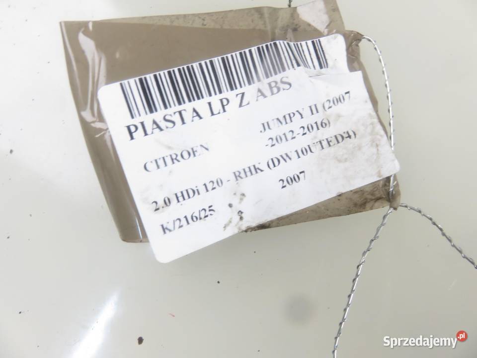 ZWROTNICA PIASTA PRZEDNIA LEWA CITROEN JUMPY II osobowe sprzedam