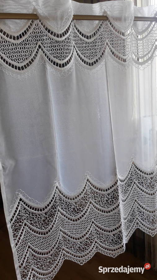 Woal biały gipiura zazdrostka 55 x 55 mazowieckie Radom