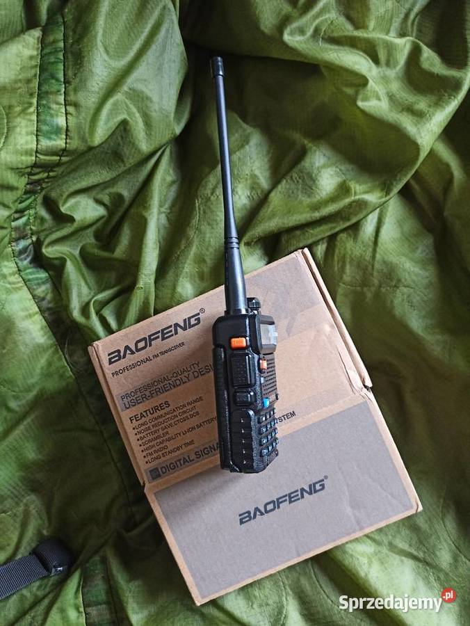 Nowa krótkofalówka Baofeng UV5R 5W 1800 mAh Warszawa sprzedam