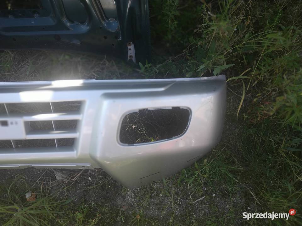 Mitsubishi pajero 2000 2002 2003 zderzak przód dolnośląskie Wrocław