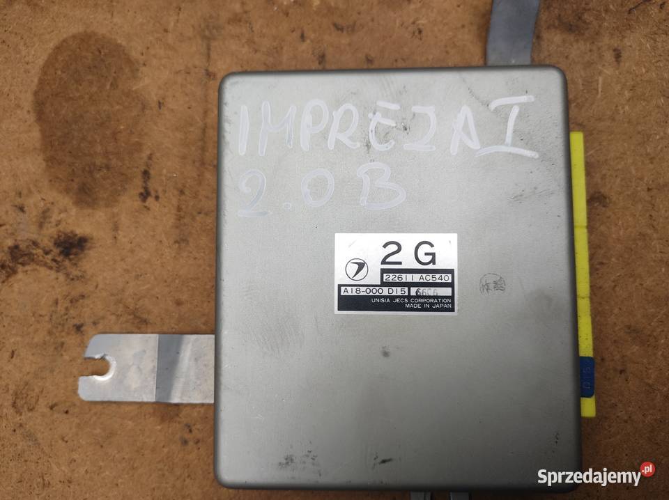 Subaru Impreza sterownik komputer A18000D15 osobowe