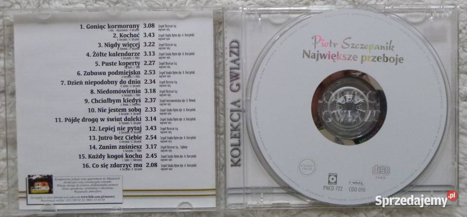 Płyta CD Piotr Szczepanik Największe przeboje CD Warszawa