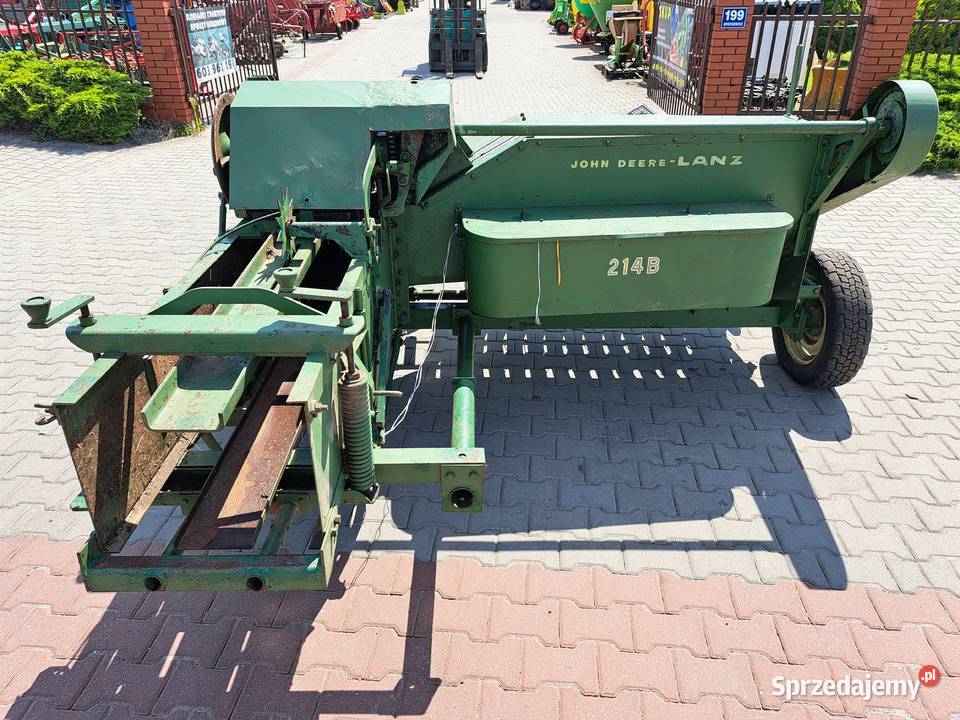 Prasa kostkująca do słomy John Deere 214B Kostkujące małopolskie Proszowice