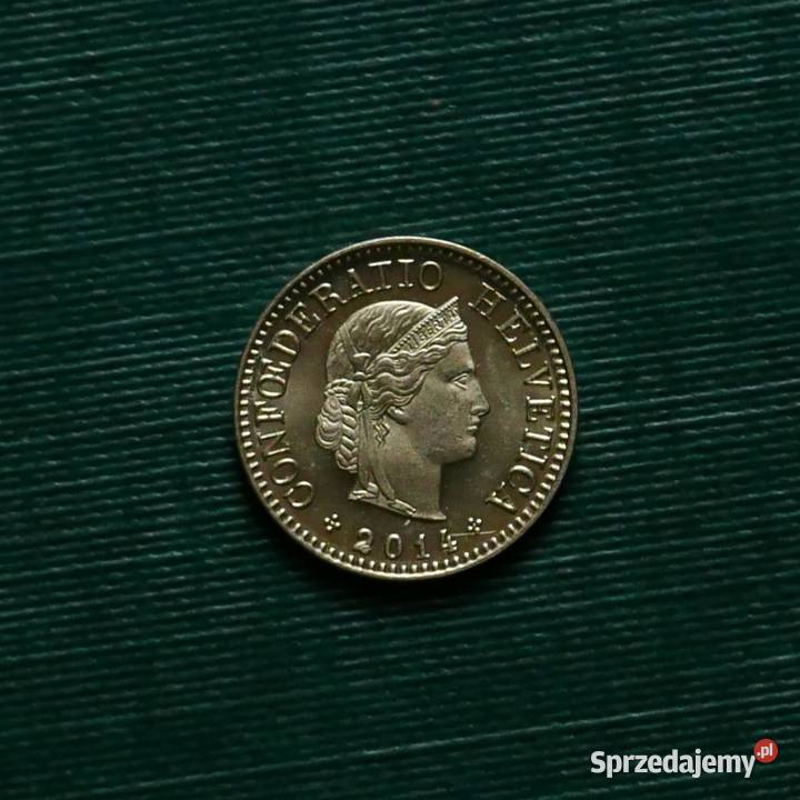 SZWAJCARIA 5 rappenów 2014r Gliwice