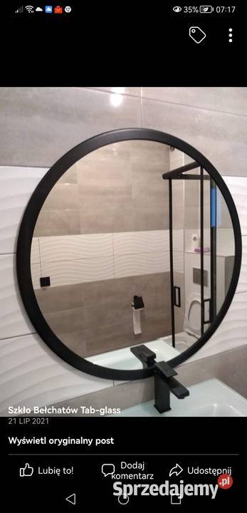 Lustra na każdy wymiar i kształt kwadrat skos łódzkie Bełchatów