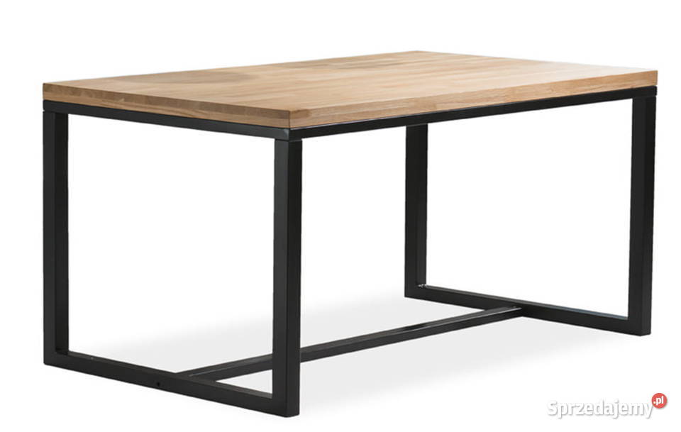 Stół Loftowy LORAS A dębowa okleina naturalna sprzedam