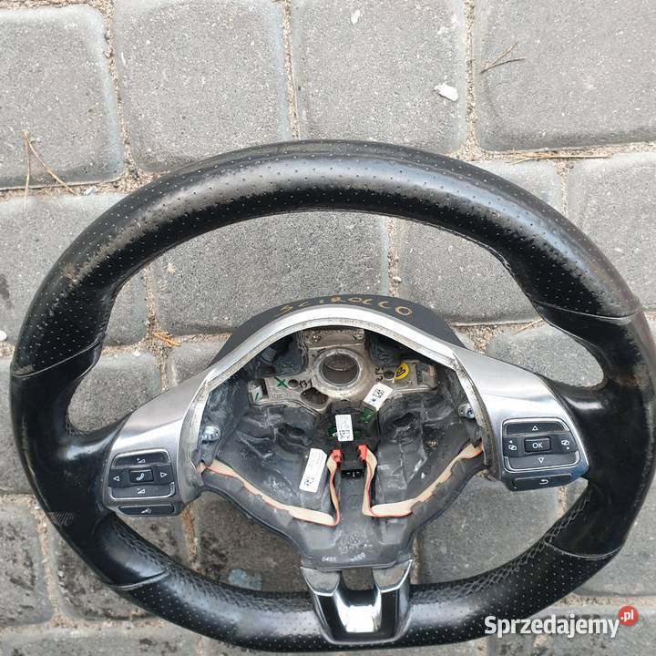 VW SCIROCCO KIEROWNICA SKORA MULTIFUNKCJA Łochowice