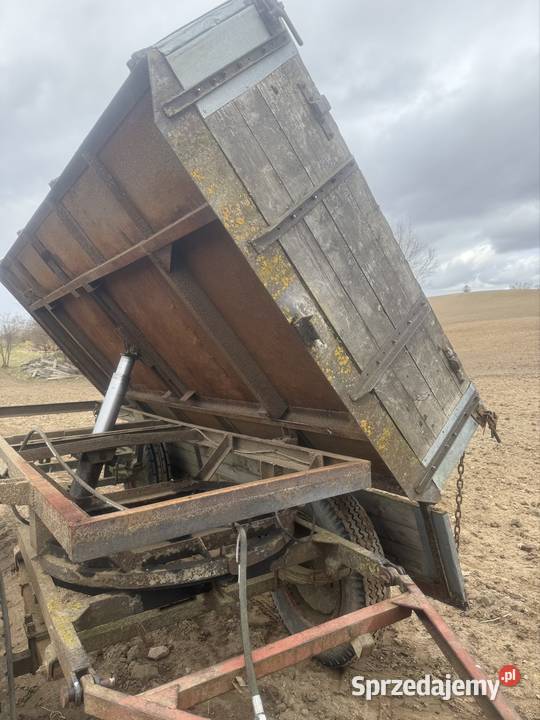 Przyczepa wywrotka zachodniopomorskie Ostrowice sprzedam