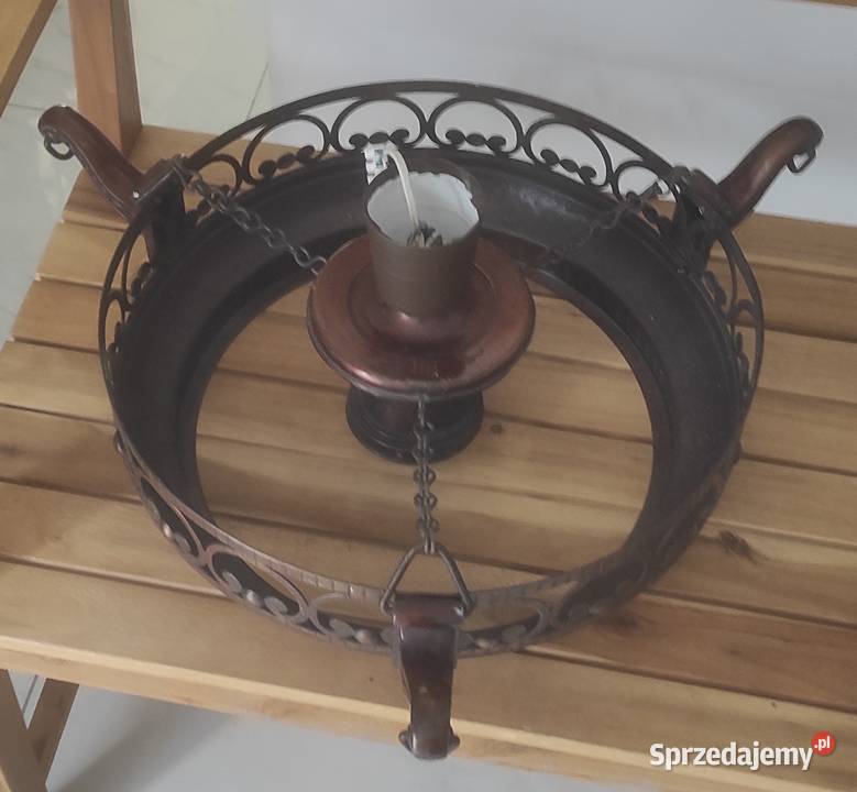 Żyrandol vintage Rudziniec sprzedam