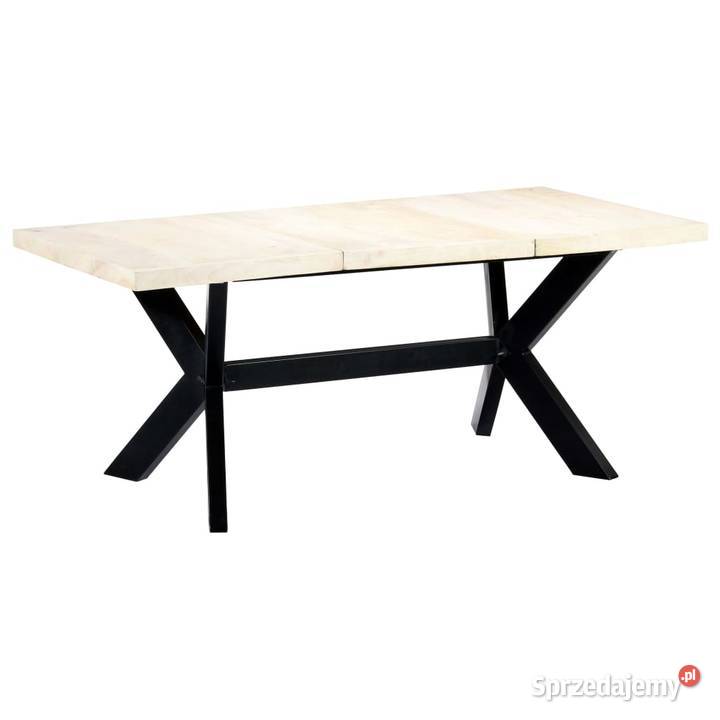 Stół jadalniany 180 x 90 x 75 lite drewno Warszawa