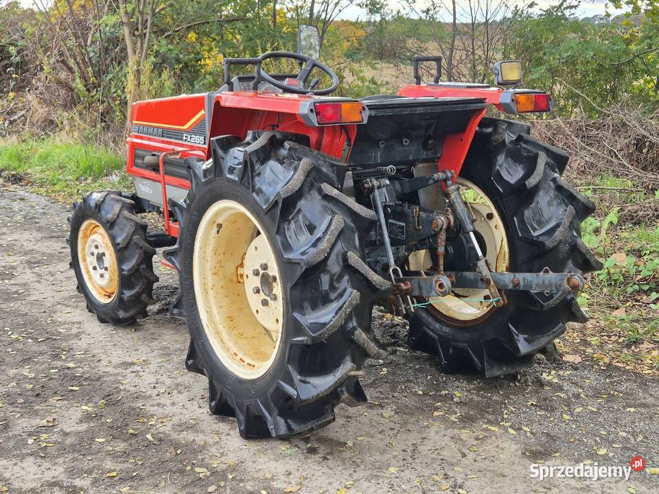 Traktorek traktor YANMAR FX265D 26 44 dolnośląskie Małuszyn