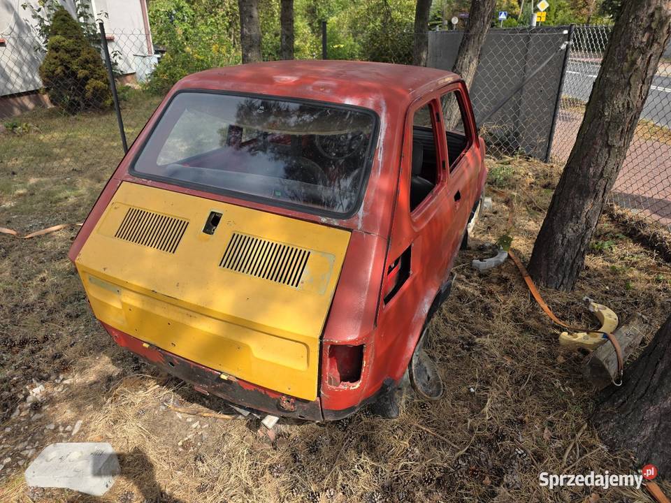 Sprzedam Fiat 126p Bez Dokumentów Plus Części manualna Grodzisk Mazowiecki